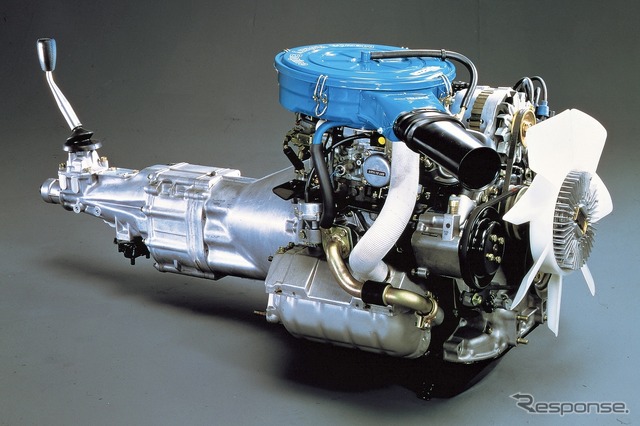 マツダRX-7（1978年）搭載の12A型ロータリーエンジン