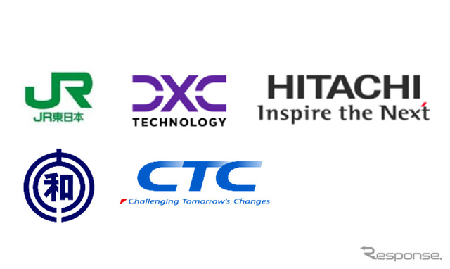 JR東日本、DXCテクノロジー・ジャパン、日立製作所、大和自動車交通、伊藤忠テクノソリューションズの5社