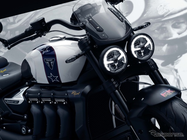 トライアンフ『Rocket 3 R & GT Evel Knievel Limited Editions』
