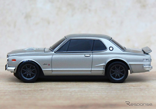 ミニカーにしか見えない日産『スカイライン2000GT-R』(KPGC10型)マウス