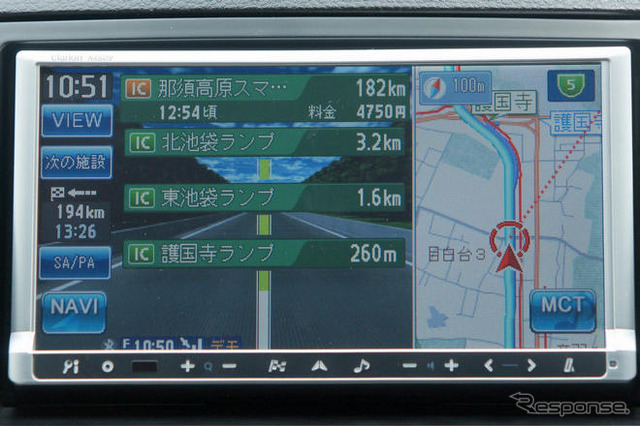 【カーナビガイド ’09 会田肇インプレ】メモリーナビもここまで来た…クラリオン スムーナビ NX609