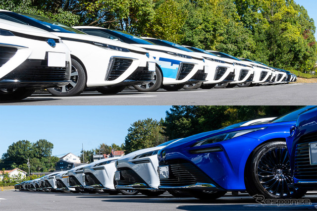 TOYOTA MIRAI CLUBと連携しFCEVによる給電を一部のSSで実施