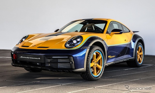 ポルシェ『911ダカール』の最後の1台。独自のカスタマイズを施した「ゾンダーヴンシュ」仕様