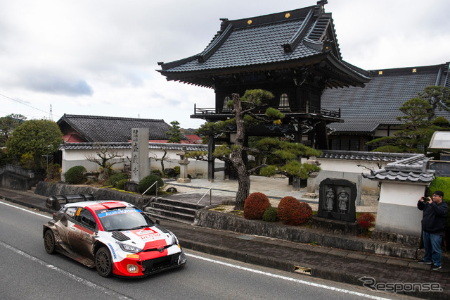 2023年のWRCラリージャパン。 (c) Red Bull Content Pool