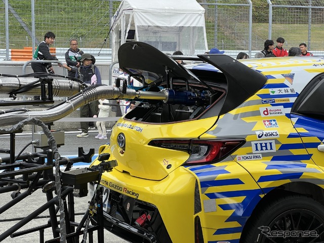 トヨタ「#32 ORC ROOKIE GR Corolla H2 Concept」(液体水素エンジンGRカローラ)