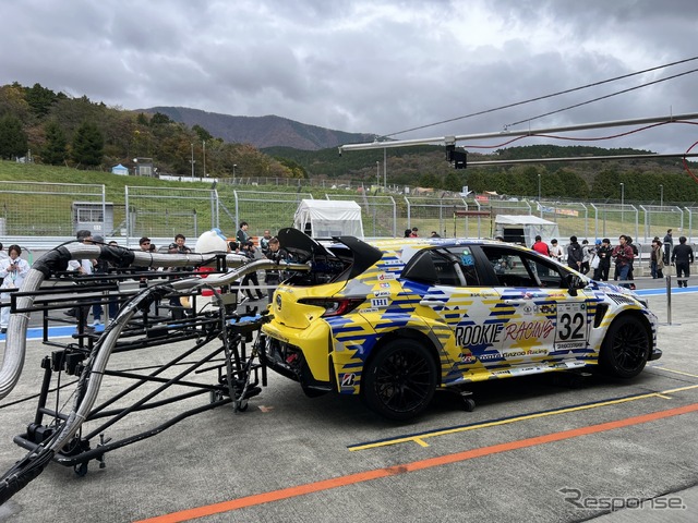 トヨタ「#32 ORC ROOKIE GR Corolla H2 Concept」(液体水素エンジンGRカローラ)