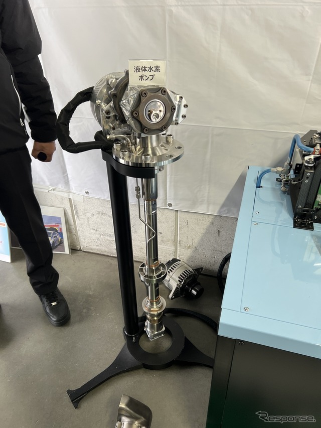 現在使用されている液体水素ポンプ