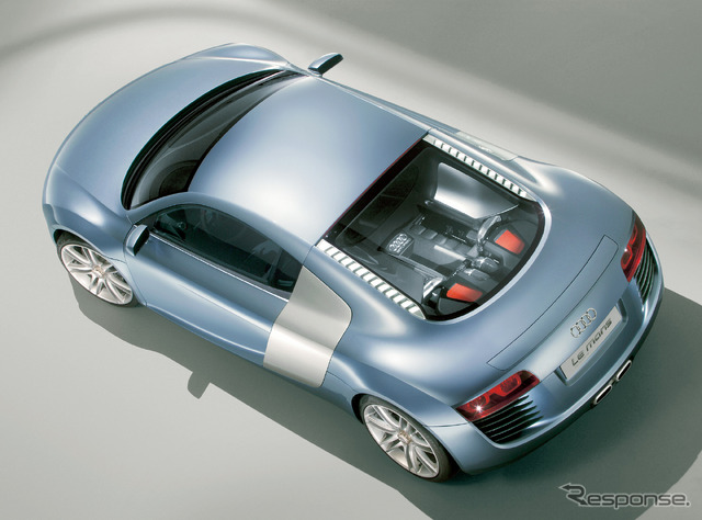 アウディ R8の前身となるコンセプトカー『ルマンクワトロ』