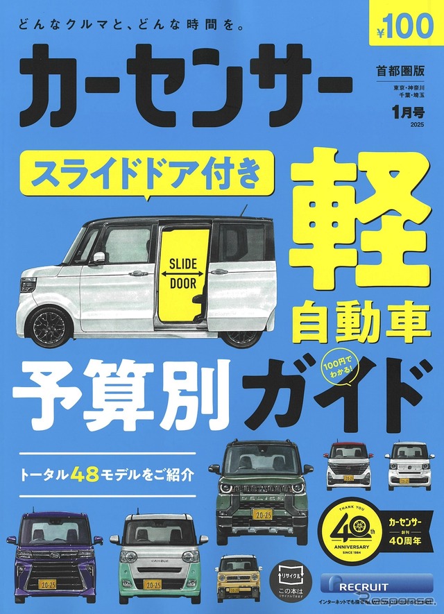 『カーセンサー』2015年1月号