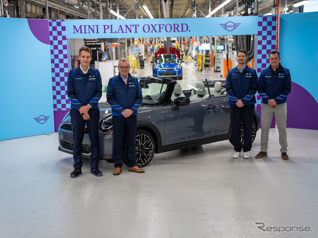 MINI クーパー・コンバーチブル 新型が英国工場で生産開始