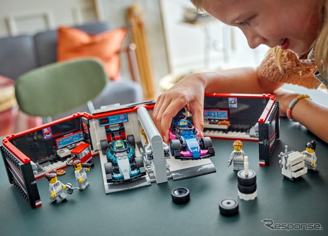 レゴとF1がパートナーシップを締結(イメージ)