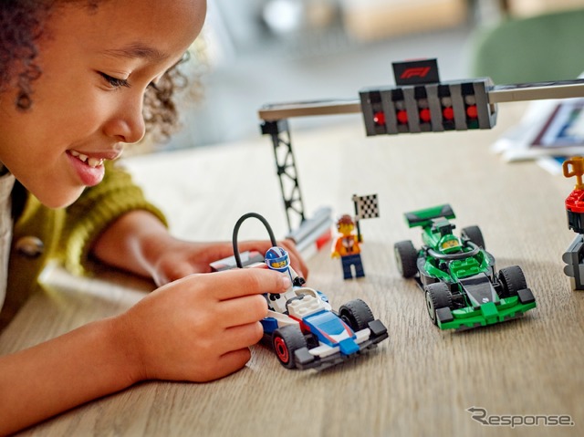 レゴとF1がパートナーシップを締結(イメージ)