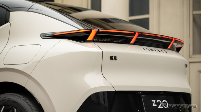 FORVIA HELLAが「LYNK &CO」の新型電動SUV『Z20』)向けに空力性能向上型のリアウイングライティングを開発