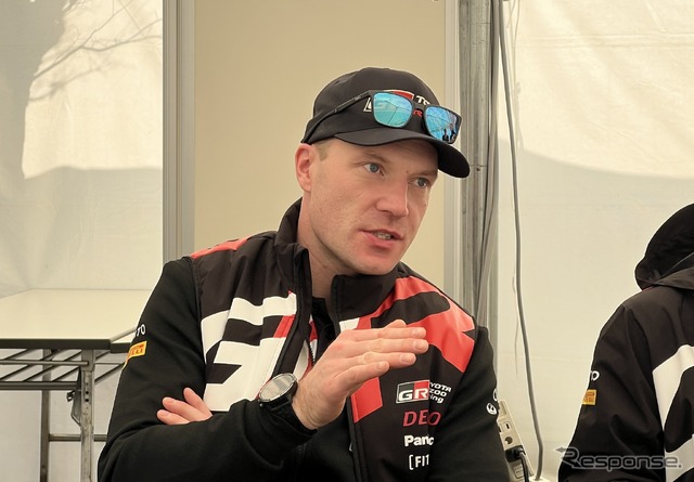 トヨタGAZOO Racing ワールドラリーチームのヤリ-マティ・ラトバラ チーム代表