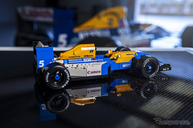 レゴアイコン Williams Racing FW14B &Nigel Mansell