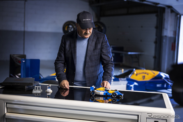 レゴアイコン Williams Racing FW14B &Nigel Mansell