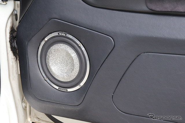「単体DSP」がが搭載されたオーディオカーの一例(製作ショップ:ウェイブトゥポート<鳥取県>)。