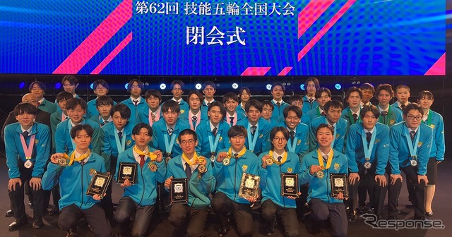 トヨタが技能五輪で5職種の金メダル獲得