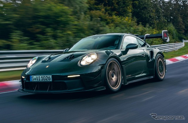 ポルシェ『911 GT3 RS』の「マンタイキット」装着車