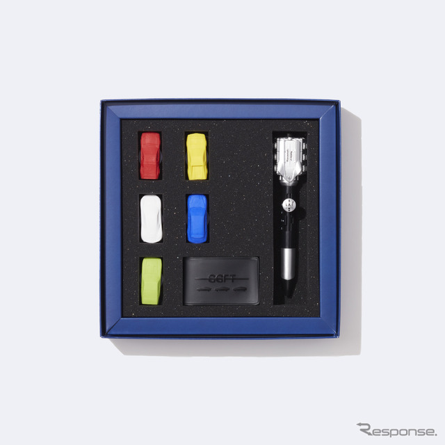 あそぼうぐ特別版 直線番長レース Maserati Supercar Eraser Game Set
