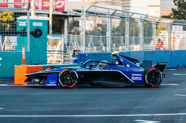ダルヴァラ選手（フォーミュラE東京E-Prix）