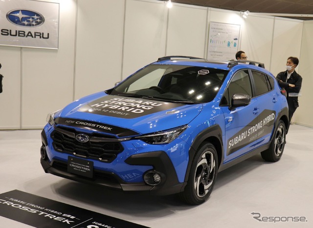 スバルはクロストレック S:HEVを展示(オートモーティブソフトウェアエキスポ 2024)
