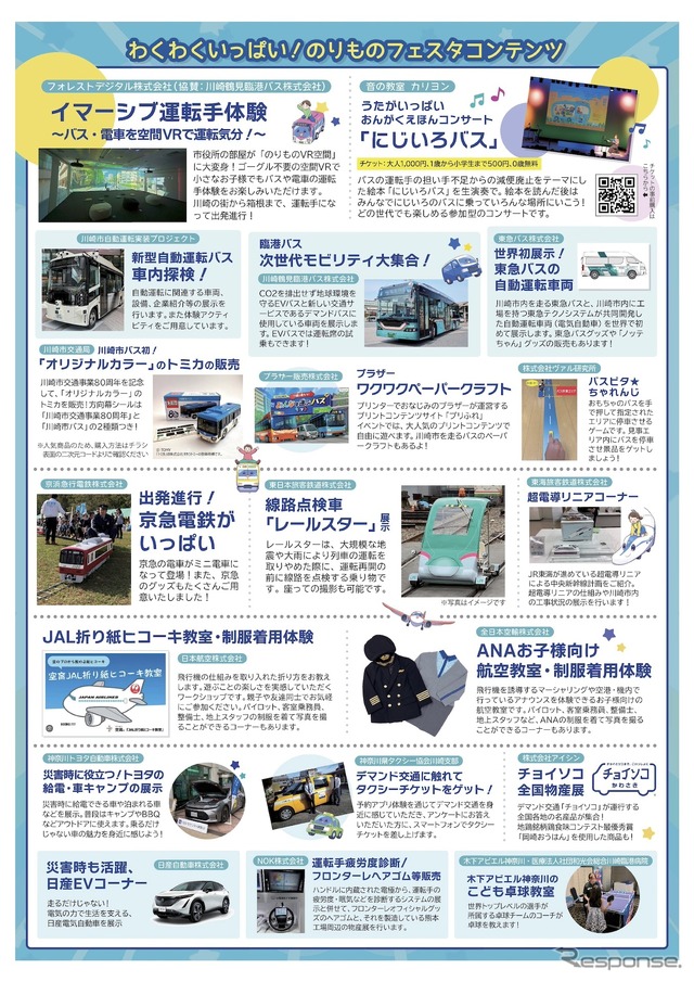 かわさきのりものフェスタ~第1回あつまれのりものマスターズ~