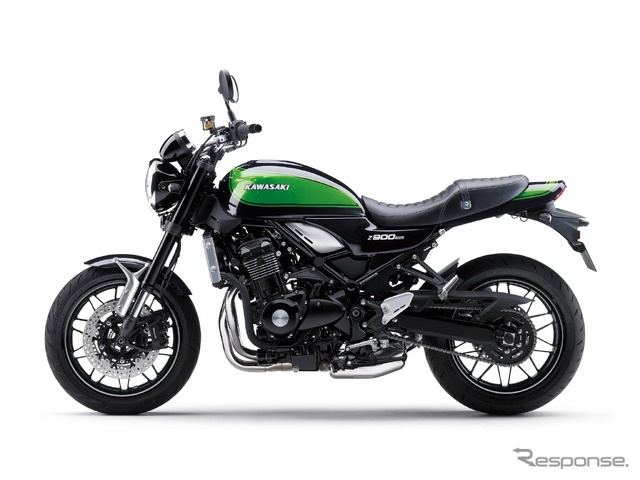 カワサキ Z900RS(メタリックディアブロブラック×キャンディライムグリーン)