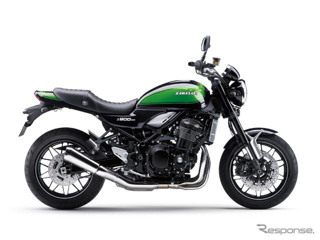 カワサキ Z900RS(メタリックディアブロブラック×キャンディライムグリーン)