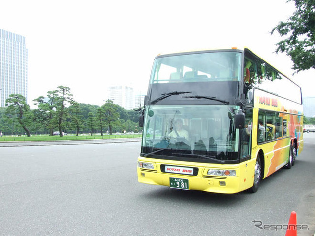 はとバス エアロキング 導入…新デザイン&静かな3台で東京観光