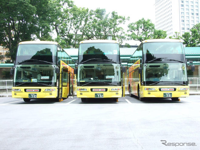 はとバス エアロキング 導入…新デザイン&静かな3台で東京観光