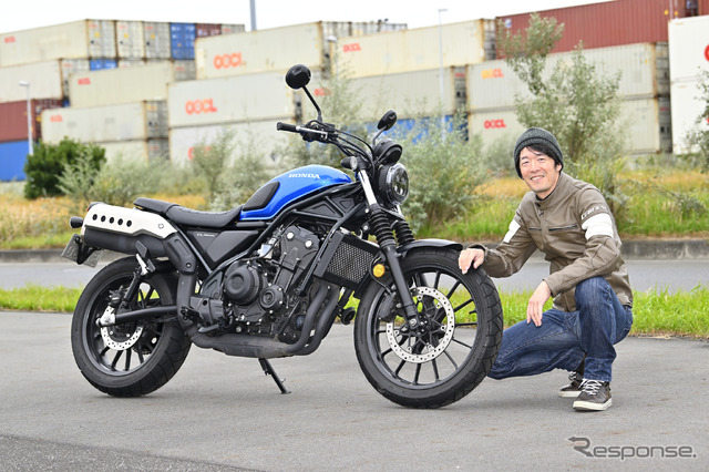 ホンダ CL500と伊丹孝裕氏