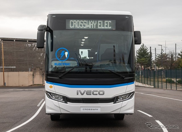 IVECOの新型電気バス「CROSSWAY ELEC」