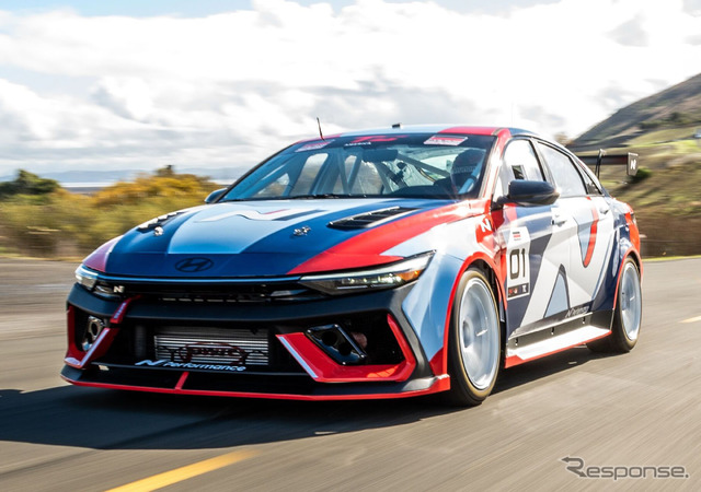 ヒョンデ エラントラN1 TCエボレースカー