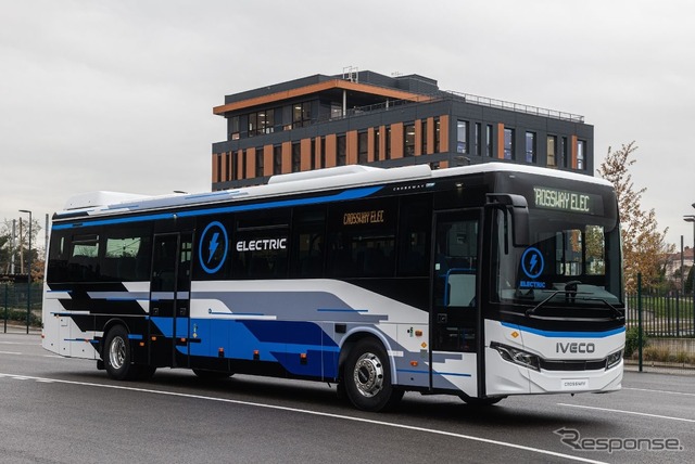 IVECOの新型電気バス「CROSSWAY ELEC」