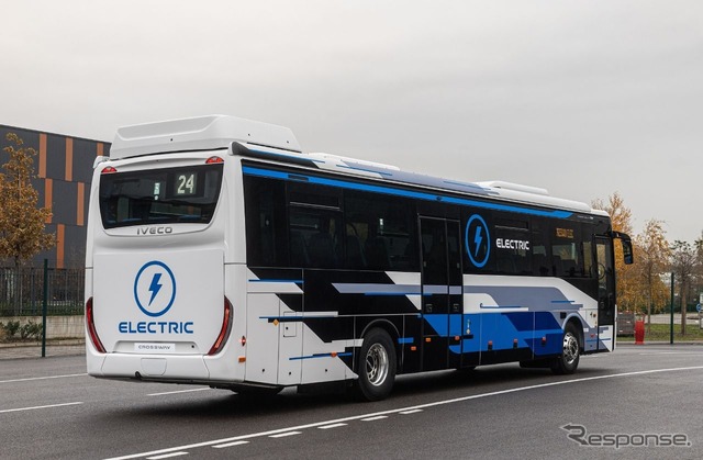 IVECOの新型電気バス「CROSSWAY ELEC」