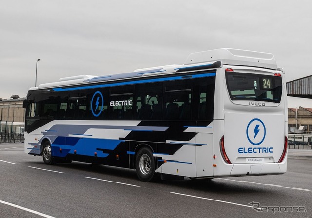 IVECOの新型電気バス「CROSSWAY ELEC」