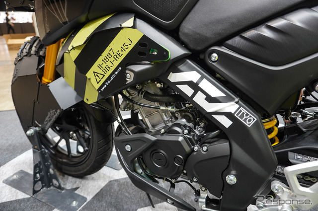 ヤマハ発動機×中央町戦術工芸「装甲弐輪試作機『駆動125』」(東京コミコン2024)