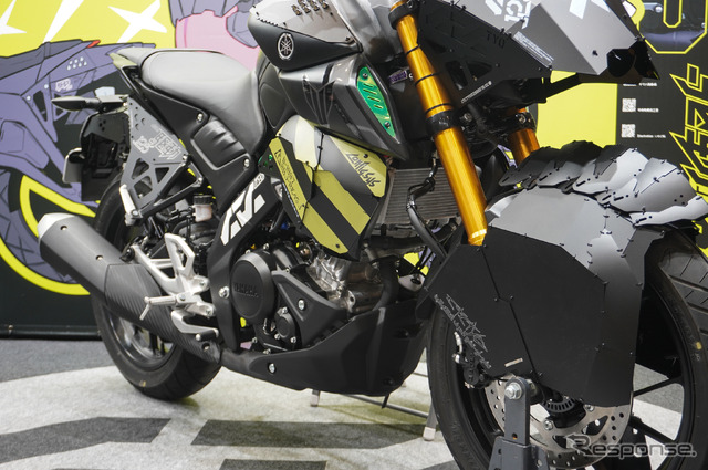 ヤマハ発動機×中央町戦術工芸「装甲弐輪試作機『駆動125』」(東京コミコン2024)