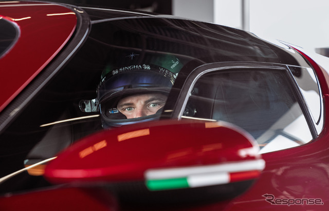 アルファロメオ『33ストラダーレ』のプロトタイプをF1ドライバーのバルテリ・ボッタス選手がテスト