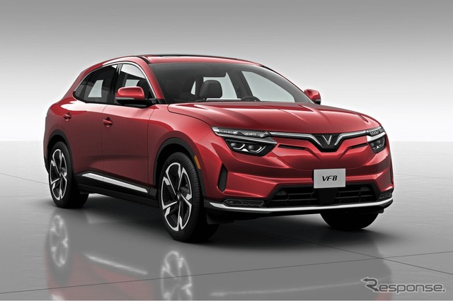 欧州戦略車として先行投入されているビンファスト VF8