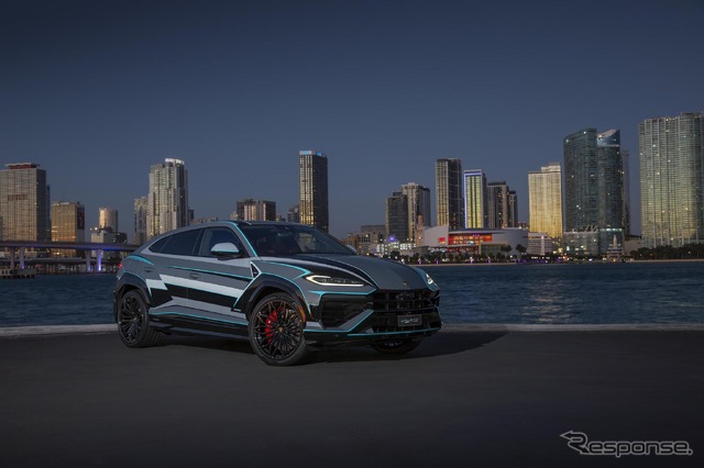 米マイアミ文化に着想を得てカスタマイされたランボルギーニ『ウルスSE』