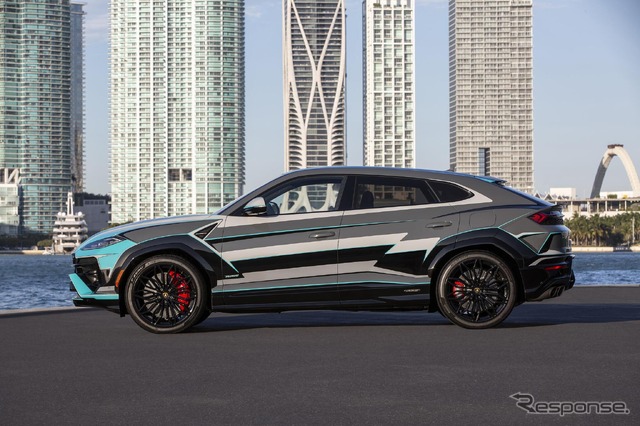 米マイアミ文化に着想を得てカスタマイされたランボルギーニ『ウルスSE』