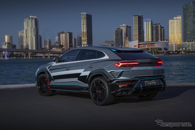 米マイアミ文化に着想を得てカスタマイされたランボルギーニ『ウルスSE』