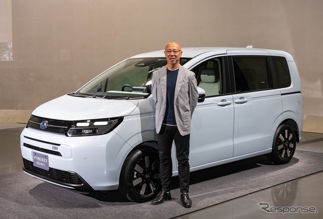 ホンダ フリード 新型と、開発責任者の安積悟さん