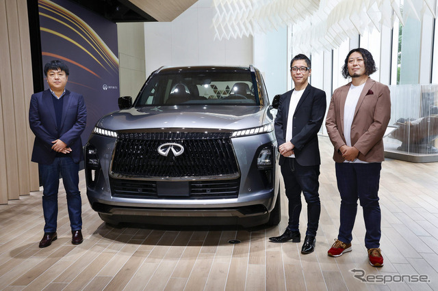 インフィニティ QX80 新型の内装デザインに「琴」イメージを採用