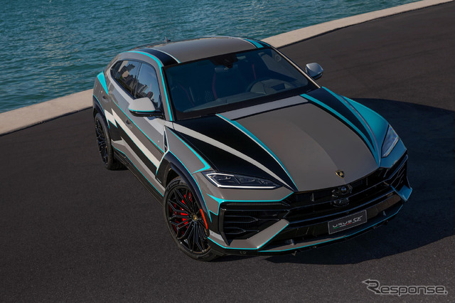 米マイアミ文化に着想を得てカスタマイされたランボルギーニ『ウルスSE』