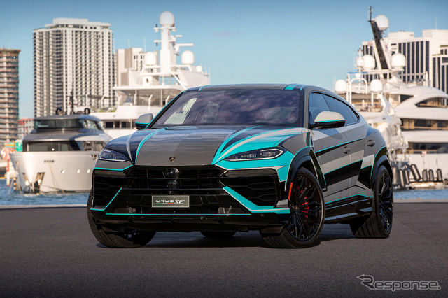 米マイアミ文化に着想を得てカスタマイされたランボルギーニ『ウルスSE』