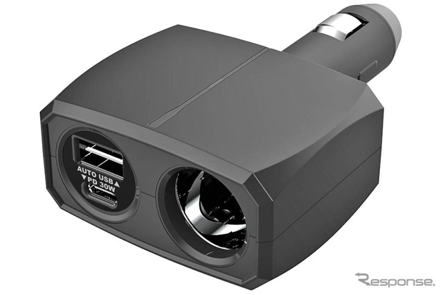 Kashimura・ダイレクトソケット PD30W/リバーシブルUSB自動判定(KX-237)