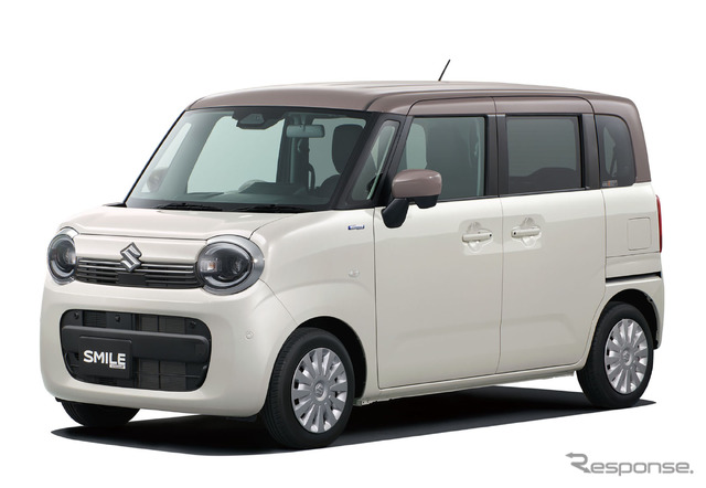 スズキ ワゴンR スマイル 一部仕様変更モデル(ソフトベージュメタリック×トープグレージュ 2トーンルーフ)